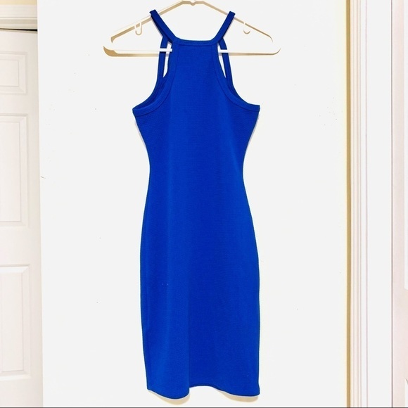 PAPAYA Royal Blue Cut Out Cami Bodycon Dress women’s size S - Picture 5 of 8